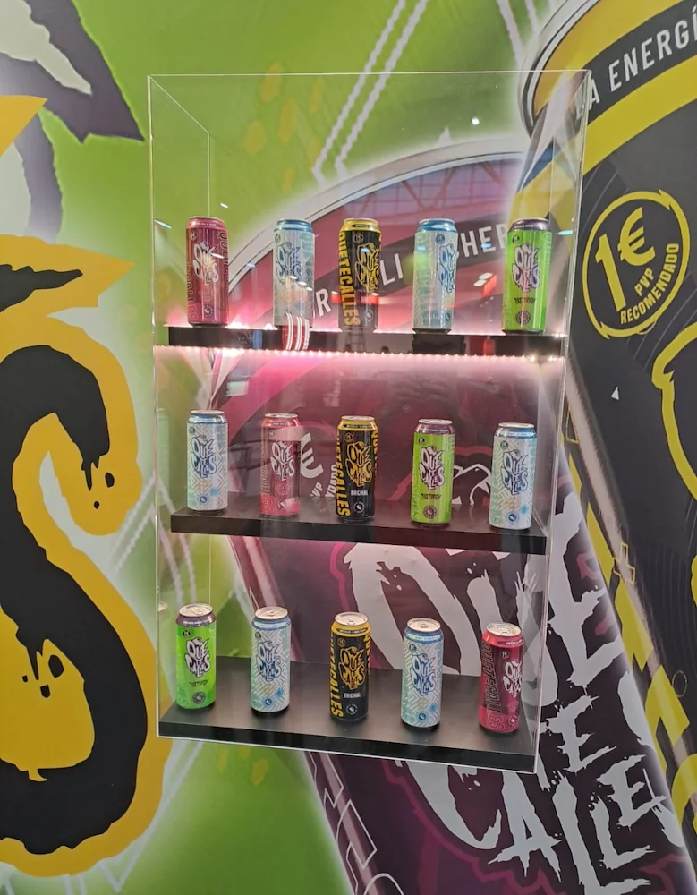 estanteria de exposicion